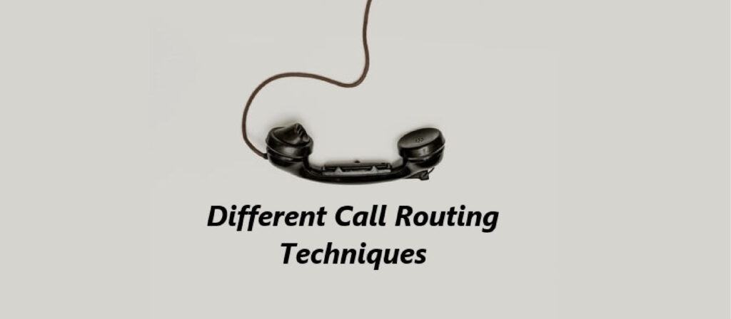 Different Call Routing